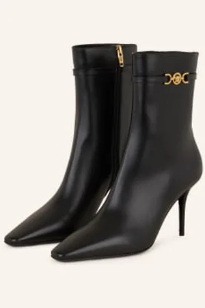 VERSACE Botki schwarz