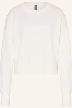 Sweaty Betty Bluza Nierozpinana After Class Crop weiss