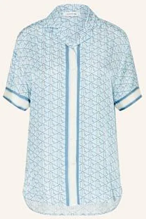 Lacoste Bluzka Satynowa blau