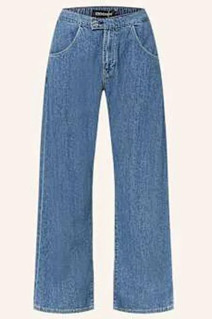 EB DENIM Jeansy Barrel Eddie Bowed Pant Rochelle blau