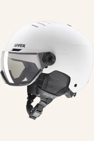 Uvex Kask Narciarski Wanted Visor V weiss