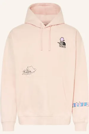 The North Face Bluza Z Kapturem Mountain Cleanup Oversized rosa