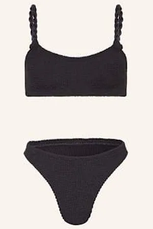 Hunza G Bikini Bustier Phoebe schwarz