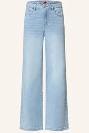 Buena Vista Jeansy Wide Leg blau