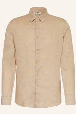 Drykorn Koszula Ramis Regular Fit Z Lnu beige