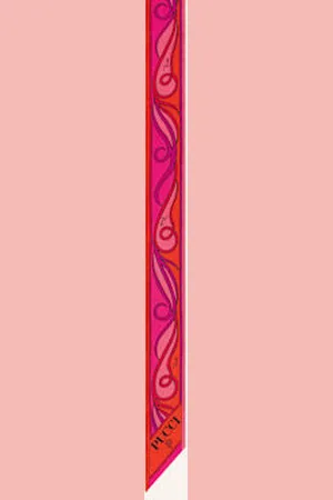Puccini Chusta Jedwabna pink