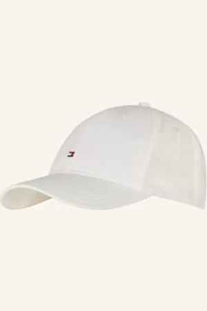 Tommy Hilfiger Czapka Z Lnu weiss