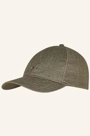 Tommy Hilfiger Czapka Z Lnu gruen