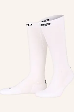 CEP Skarpety Do Biegania The Run Socks Tall weiss