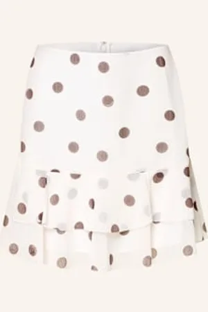 Ted Baker Spódnica Enelli Z Wolantami weiss