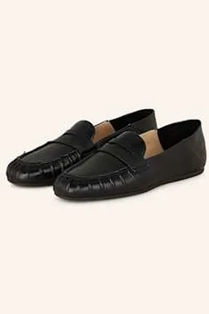 Stuart Weitzman Penny Loafers Brooks schwarz