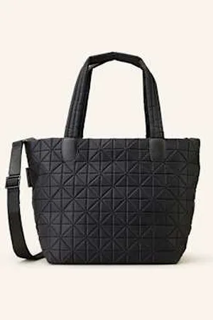 VeeCollective Torba Shopper Vee Tote Medium Z Saszetką schwarz