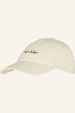 Calvin Klein Jeansowa Czapka Z Daszkiem weiss