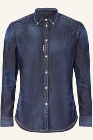 Dsquared2 Koszula Jeansowa Extra Slim Fit blau