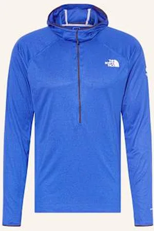 The North Face Bluza Z Kapturem Summit Direct Sun blau