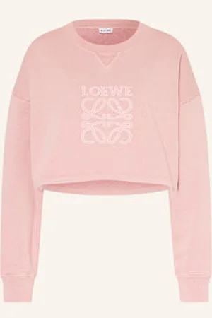 Loewe Krótka Bluza Nierozpinana rosa