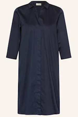 Milano Sukienka Koszulowa Z Rękawami 3/4 blau