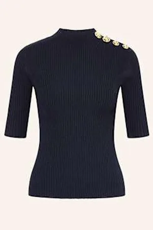 Ted Baker Dzianinowa Koszulka Eeliia blau