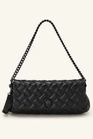 Kurt Geiger Torba Na Ramię Kensington Long Z Pikowanej Skóry schwarz