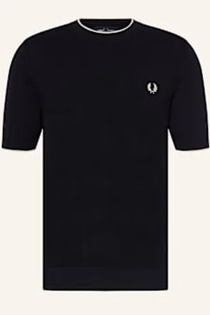 Fred Perry Dzianinowa Koszulka blau
