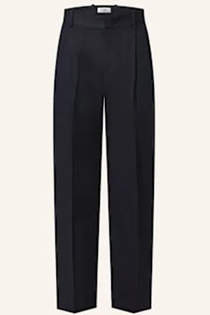 COS Spodnie Relaxed Fit blau