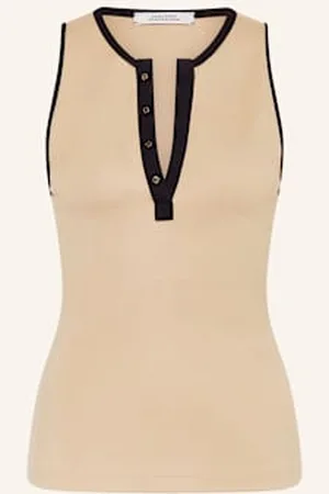 Dorothee Schumacher Top Z Dżerseju Emotional Essence beige