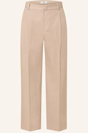 COS Spodnie Relaxed Fit beige