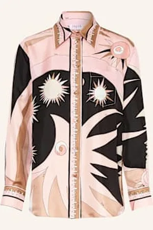 Puccini Koszula Camicia Z Jedwabiu rosa