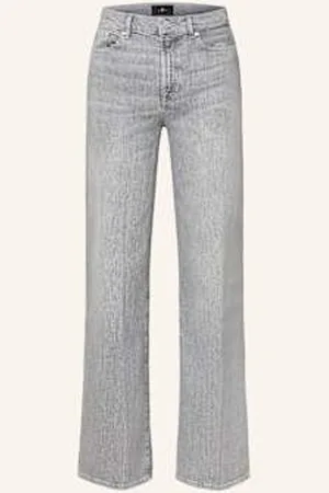 7 for all Mankind Jeansy Wide Leg Lotta blau