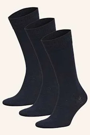 HUGO BOSS Skarpety, 3 Pary blau
