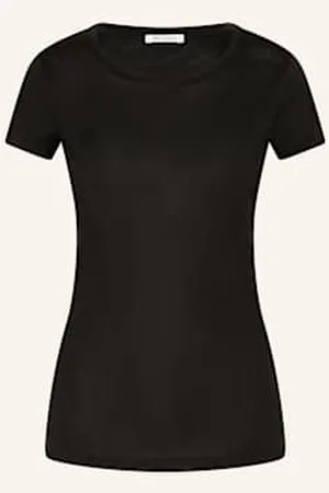 STEFAN BRANDT T-Shirt Z Jedwabiu schwarz