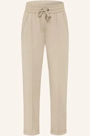 Brunello Cucinelli Spodnie Dżersejowe W Stylu Dresowym beige