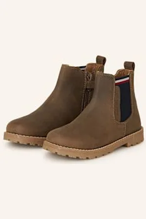 Tommy Hilfiger Botki Chelsea braun