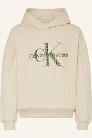 Calvin Klein Bluza Z Kapturem beige