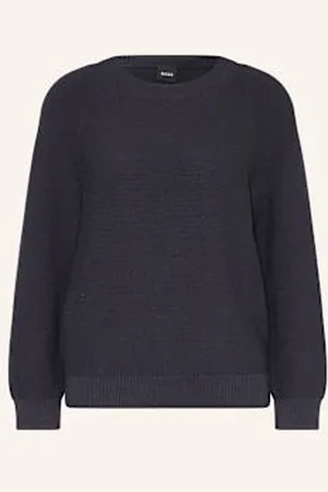 HUGO BOSS Sweter Fovila blau