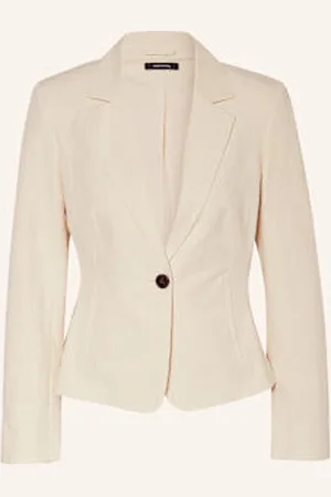 Comma, Blezer Z Dodatkiem Lnu beige