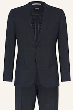HUGO BOSS Garnitur Huge Slim Fit blau