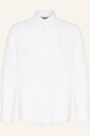 Drykorn Koszula Ramis Regular Fit Z Lnu weiss
