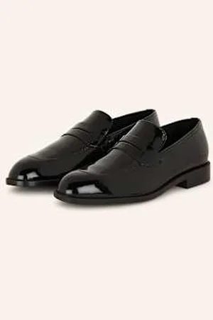 HUGO BOSS Penny Loafers Tayil schwarz
