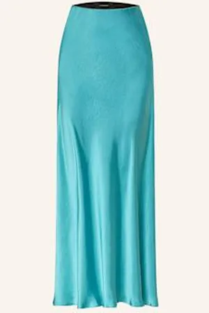 Luisa Cerano Spódnica Satynowa blau