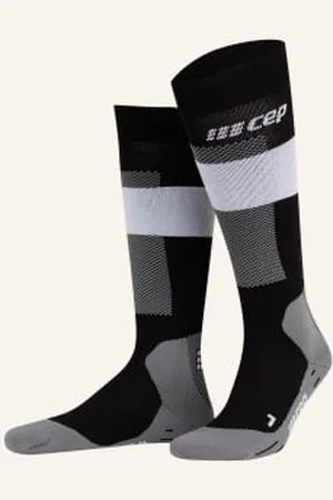 CEP Skarpety Narciarskie Merino Compression Z Wełną Merino grau
