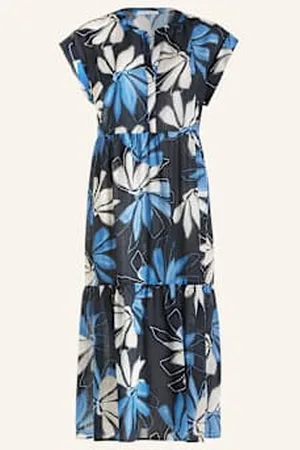 Betty & Co Sukienka Z Falbankami blau