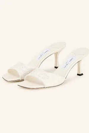 Jimmy Choo Klapki Typu Mules beige