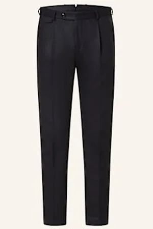 Windsor Spodnie Garniturowe Silvy Regular Fit Z Kaszmiru blau