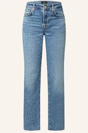 7 for all Mankind Jeansy Straight Calie blau
