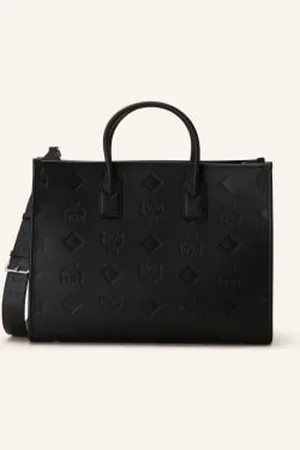 MCM Torba Shopper München Large schwarz