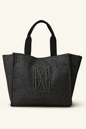 Marc O’ Polo Torba Shopper Raffia Large schwarz