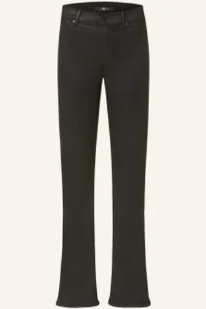 7 for all Mankind Jeansy Coated schwarz