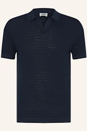 Drykorn Koszulka Polo Braian Z Dzianiny blau