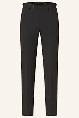 Digel Spodnie Garniturowe Apollo Slim Fit schwarz